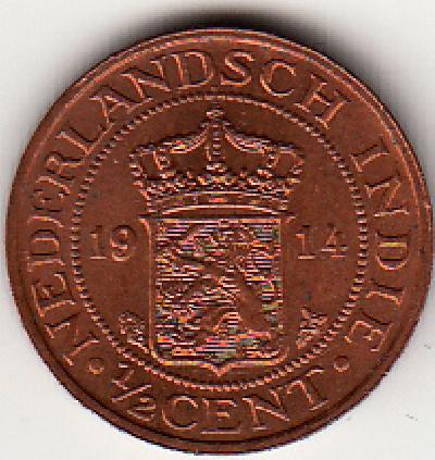 Beschrijving: 1/2 Cent  